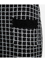 ŠATY KARL LAGERFELD BOUCLE KNIT DRESS