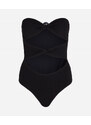 PLAVKY KARL LAGERFELD KARL DNA STRAPLESS SWIMSUIT