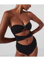 PLAVKY KARL LAGERFELD KARL DNA STRAPLESS SWIMSUIT