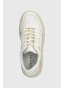 Kožené sneakers boty Twinset bílá barva, 241TCP060