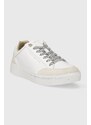 Kožené sneakers boty Tommy Hilfiger SEASONAL COURT SNEAKER bílá barva, FW0FW07683