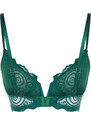 Trendyol Green Lace Capless Underwire Detailed Knitted Bra