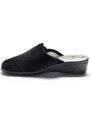 Blancheporte Jednobarevné pantofle, černé černá 39