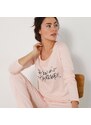 Blancheporte Pyžamo s motivem "sous le charme" růžová pudrová 52