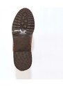 Blancheporte Kožené kotníkové boty, kaštanové kaštanová 37
