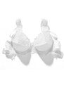 Blancheporte Sada 2 krajkových podprsenek Cerignola, s kosticemi černá+bílá,koš. D 95D