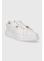 Kožené sneakers boty Tommy Hilfiger POINTY COURT SNEAKER HARDWARE bílá barva, FW0FW07780