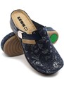 Leon 903 Dámská zdravotní obuv pro Hallux Valgus - Modrá