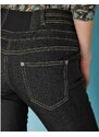 Blancheporte Rovné džíny s vysokým pasem, 2 délky na výběr černá 46