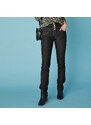 Blancheporte Rovné džíny s vysokým pasem, 2 délky na výběr černá 46