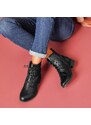 Blancheporte Kotníkové šněrovací boty černá 36