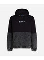 MIKINA KARL LAGERFELD JEANS KLJ BLOCKED DENIM HOODIE