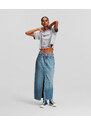 SUKNĚ KARL LAGERFELD JEANS KLJ DENIM MAXI SKIRT W/DETAIL