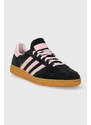 Semišové sneakers boty adidas Originals Handball Spezial černá barva, IE5897