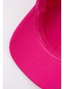 Bavlněná baseballová čepice Guess fialová barva, s aplikací, V4RZ03 WFKN0