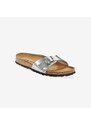Blancheporte Třpytivé pantofle s kovovou sponou stříbrná 36