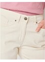 Blancheporte Strečové kalhoty mom z twillu režná 36