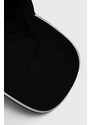 Kšiltovka Karl Lagerfeld černá barva, s potiskem