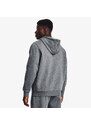 Pánská mikina Under Armour Essential Fleece Fz Hood Gray