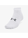 Pánské ponožky Under Armour Essential Low Cut Socks 3-Pack White