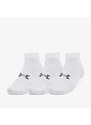 Pánské ponožky Under Armour Essential Low Cut Socks 3-Pack White