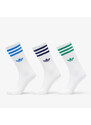 adidas Originals Pánské ponožky adidas High Crew Sock White/ Green/ Dark Blue