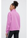 Mikina adidas Originals dámská, růžová barva, hladká, IR5941