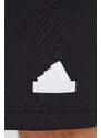 Kraťasy adidas pánské, černá barva, IN3312