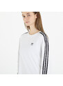 adidas Originals Dámské tričko adidas 3 Stripes Longsleeve T-Shirt White