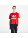 adidas Originals Dámské tričko adidas Trefoil Tee Boxy Better Scarlet