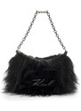 KABELKA KARL LAGERFELD K/EVENING MINI SHB FAUX FUR