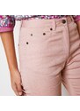 Blancheporte Úzké dlouhé kalhoty růžová pudrová 40