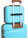 Kono K2092L Kosmetický kufřík 31cm Modrý Polypropylen
