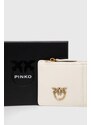 Kožená peněženka Pinko bílá barva, 100251.A0F1
