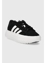 Semišové sneakers boty adidas GRAND COURT černá barva, IE1102