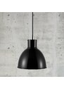 Nordlux Černé kovové závěsné světlo Pop 22 cm