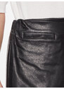 Sukně z imitace kůže DKNY