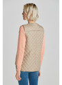 VESTA GANT QUILTED VEST hnědá S