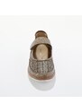 Blancheporte Kožená perforovaná obuv babies bronzová 37