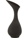 Černá hliníková váza J-Line Rutie 77,5 cm