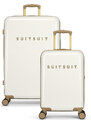 Sada cestovních kufrů Suitsuit Fusion 32-91 L - krémové