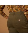 Blancheporte Strečové chino kalhoty bronzová 40