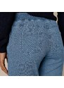 Blancheporte Rovné kalhoty, denim sepraná modrá 54