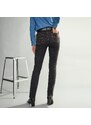 Blancheporte Strečové rovné džíny, střední výška postavy černá 46