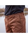 Blancheporte Chino kalhoty s pružným pasem na bocích měděná 56