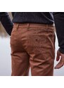 Blancheporte Chino kalhoty s pružným pasem na bocích měděná 56