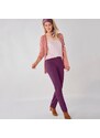 Blancheporte Tvarující kalhoty s pružným pasem a efektem plochého břicha švestková 38