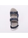 Blancheporte Sportovní kožené sandály na suchý zip nám.modrá 36