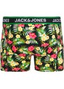 JACK & JONES Boxerky zelená / pink / černá / bílá