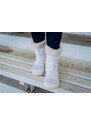 Ahinsa shoes Barefoot sněhule Irbis Snow dámské bílé